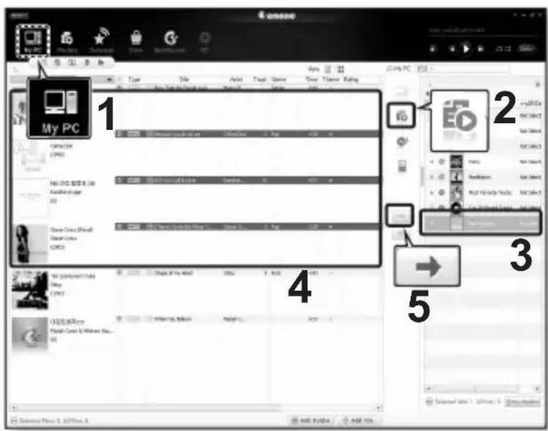 My PC 1 2 3 4 5 Selected file 1 - AllView 2 - ViewData