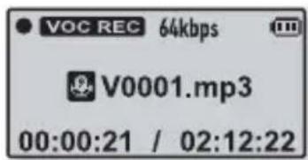 VOC REC 64kbps V0001.mp3 00:00:21 / 02:12:22