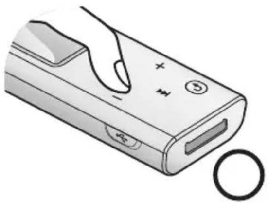 SAMSUNG YP-U3JQB - POUŽÍVANÍ DOTYKOVÉHO TLAČÍTKA - 1