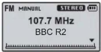 FM MANUAL STEREO 107.7 MHz BBC R2