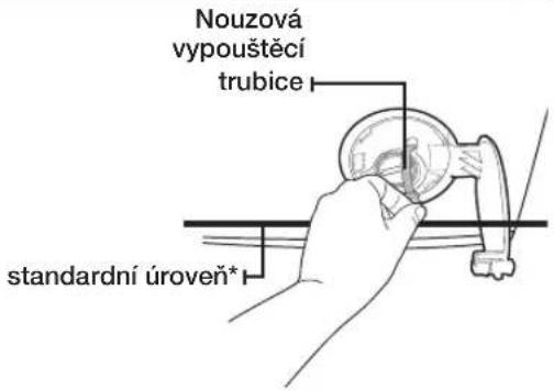 Nouzová vypouštěcí trubice standardní úroveň*