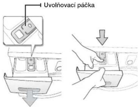 Uvolňovací páčka