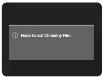 ① Nelze Nahrát Chráněný Film.