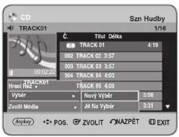 CD Szn Hudby TRACK01 1/16 Č. Titul Défka TRACK 01 4:19 002 TRACK 02 3:57 003 TRACK 03 3:57 004 TRACK 04 4:03 TRACK01 Hraci Riz ▶ TRACK 05 4:09 Vybér ▶ Nový Vybér 5:06 Zvolit Média ▶ Jít Na Vybér 3:31 Anykey POS ZVOLIT NAZPÉT EXIT