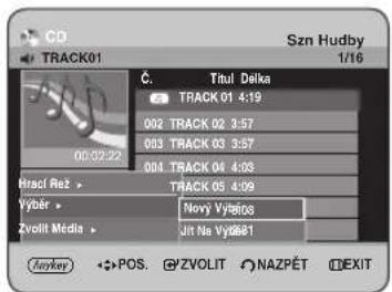 CD TRACK01 Szn Hudby 1/16 Č. Titul Delka TRACK 01 4:19 002 TRACK 02 3:57 003 TRACK 03 3:57 004 TRACK 04 4:03 Track 05 4:09 Nový Výběos Jit Na Vyščiš Výber Zvolit Media Market POS. ZVOLIT NAZPÉT EXIT