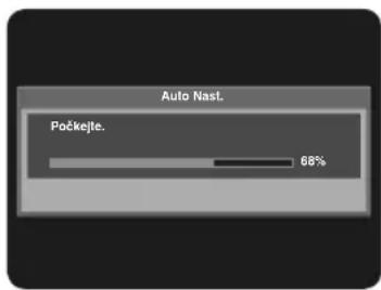 Auto Nast. Počkejte. 68%