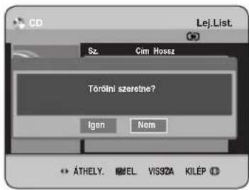 CD Lej. List. Sz. Cim Hossz Törölni szeretne? Ign Nom ATHELY. MEL. VISZIA KILÉP