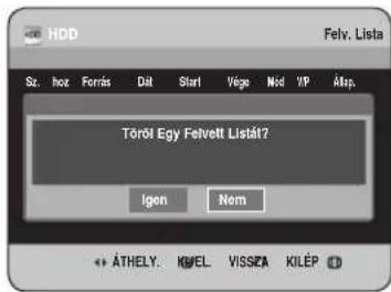 HDD Fely. Lista Sr. hot Forás Dot Start Vége Nód VIP Átsp. Töröl Egy Felvett Listát? Igen Nem ATHELY. KIFEL. VISSEZA KILÉP ©