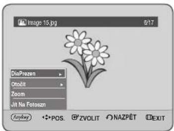 Image 15.jpg 8/17 DiaPrezen Otodlt Zoom Jit Na Fotoszn Anyway POS. ZVOLIT NAZPÉT EXIT
