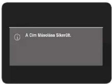 A Cim Másolása Sikerült.