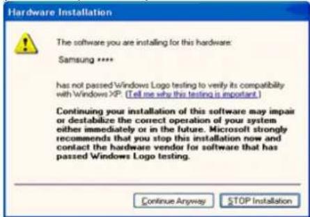 SAMSUNG 275T - Instalace ovladače monitoru (Automatická) - 19
