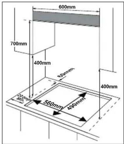 600mm 700mm 400mm 500mm 200mm 400mm 560mm 490mm