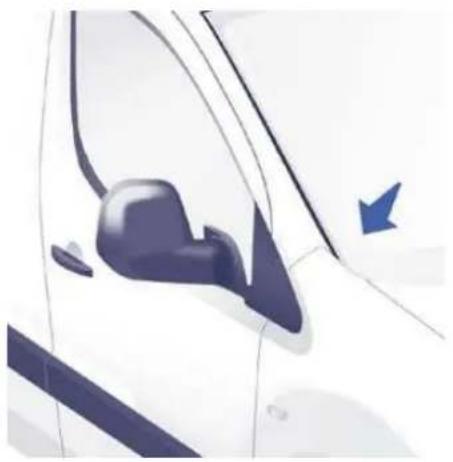 PEUGEOT Partner (2009) - Zpětná zrcátka a okna - 1