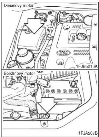 Dieselovy motor Benzínovy motor 1FJBS013A 1FJA507B