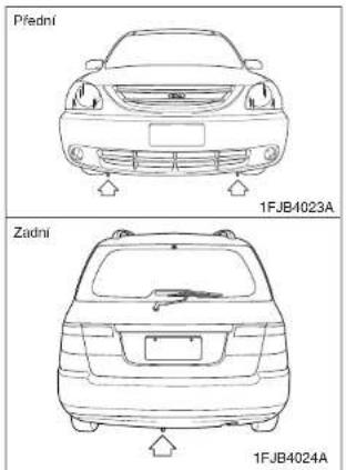 Přední 1FJB4023A Zadní 1FJB4024A