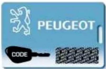 PEUGEOT CODE