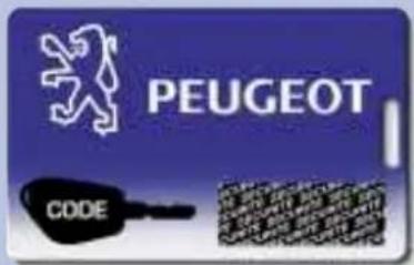 PEUGEOT CODE