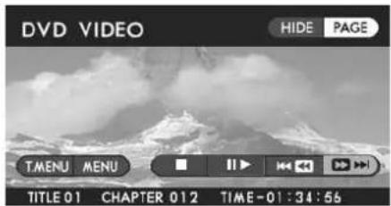 DVD VIDEO HIDE PAGE T.MENU MENU TITLE 01 CHAPTER 012 TIME-01:34:56