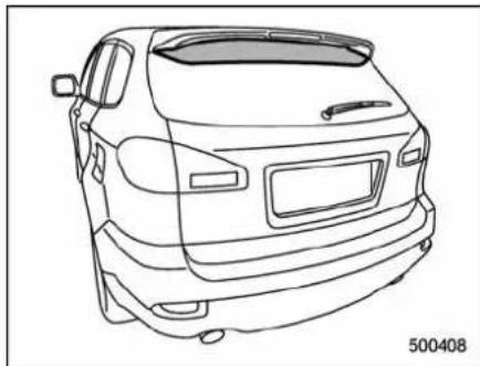 SUBARU Tribeca (2010) - CAUTION - 1