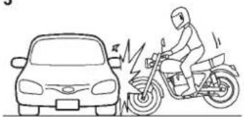 SUBARU Tribeca (2010) - ExamplesofthetypesofaccidentsinwhichtheSRScurtainairbagisunlikely todeploy. - 3