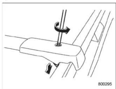 SUBARU Tribeca (2010) - ▼Removalandinstallationofthe crossbars - 1