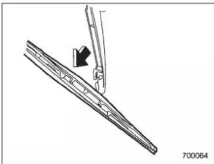 SUBARU Tribeca (2010) - ■ Rearwindowwiperblade assembly - 2