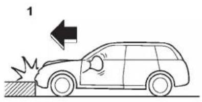 SUBARU Tribeca (2010) - ExamplesofthetypesofaccidentsinwhichtheSRScurtainairbagwillmost likelydeploy. - 2