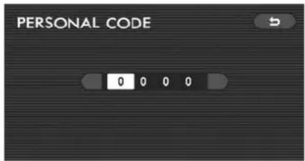 PERSONAL CODE