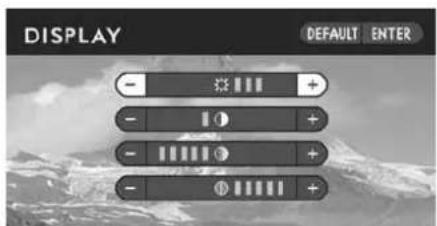 DISPLAY DEFAULT ENTER