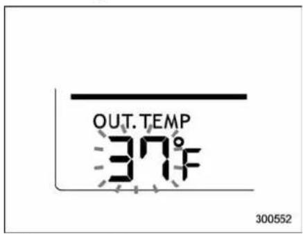 OUT. TEMP 37°F 300552