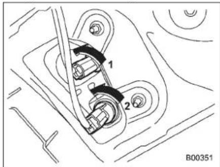 SUBARU Tribeca (2010) - 11-44 Maintenance and service - 4