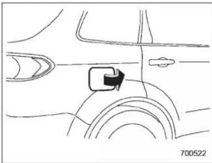 SUBARU Tribeca (2010) - Refueling - 2