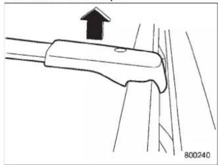 SUBARU Tribeca (2010) - ▼Removalandinstallationofthe crossbars - 2