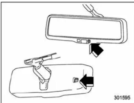 SUBARU Tribeca (2010) - ▼Auto-dimmingfunction - 1