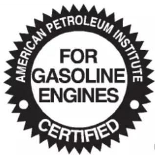 AMERICAN PETROLEUM INSTITUTE FOR GASOLINE ENGINES CERTIFIED