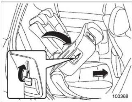 SUBARU Tribeca (2010) - CAUTION - 1