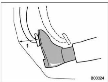 SUBARU Tribeca (2010) - Brakepedal - 2