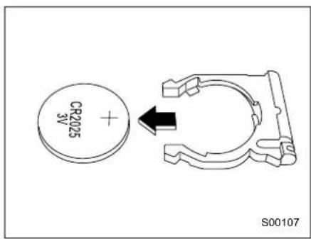 CR2025 3V + S00107