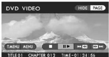 DVD VIDEO HIDE PAGE T.MENU MENU TITLE 01 CHAPTER 012 TIME-01:34:56