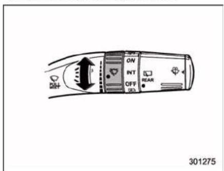 ON INT OFF REAR 301275