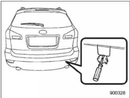 SUBARU Tribeca (2010) - Reartowinghook: - 1