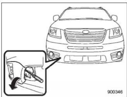 SUBARU Tribeca (2010) - Fronttowinghook: - 1