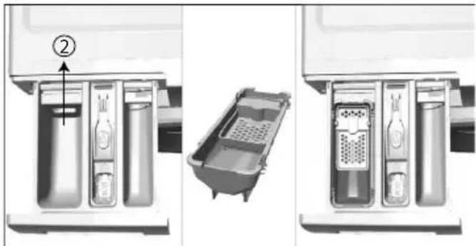 BEKO WRE 6512 CSBWW - Nastavení množství prášku - 1