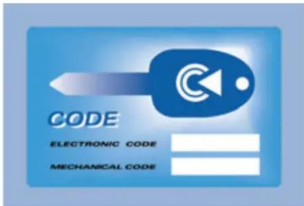 CODE ELECTRONIC CODE MECHANICAL CODE