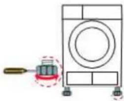 Heinner HCD-80B - Level adjusting - 1