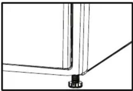 BLOMBERG TFK 8451 AG 30 - Adjusting the feet - 1
