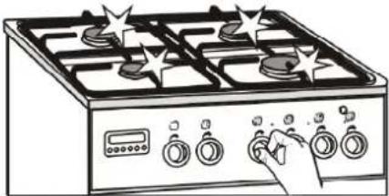 Mastercook KGE-3415ZSX DYN - NOTE! - 5