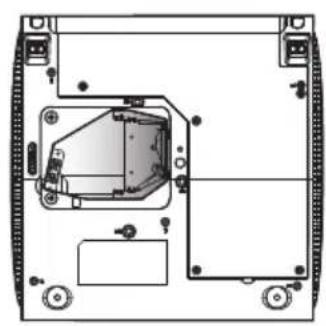 3M SCP715 - Replacing the Lamp - 5