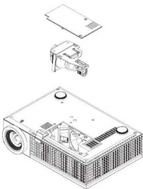DELL 1209S - Výměna lampy - 6