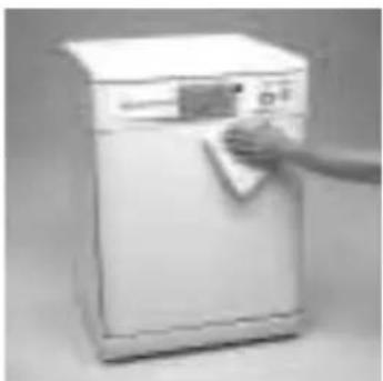 FAGOR LF 015 I - CLEANING THE OUTSIDE OF THE APPLIANCE - 1